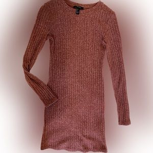 Forever 21 small red sweater dress
